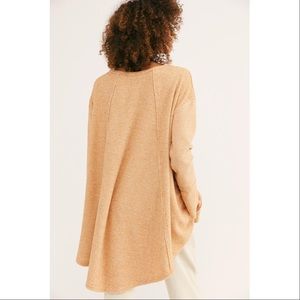 Free People Franny Pullover Ginger Honey NWT Sz L